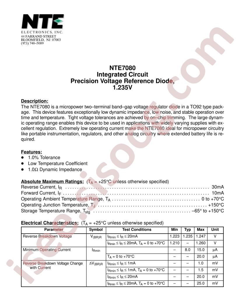 NTE7080