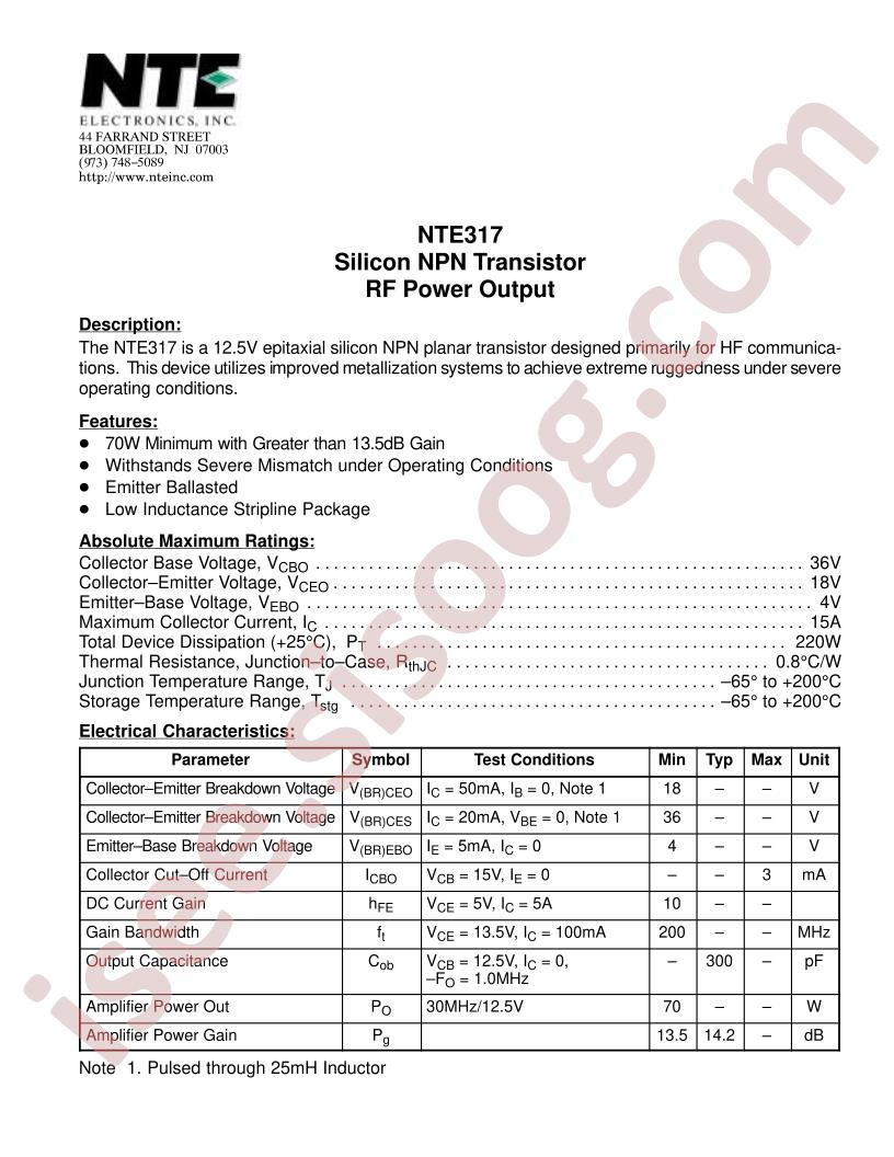 NTE317