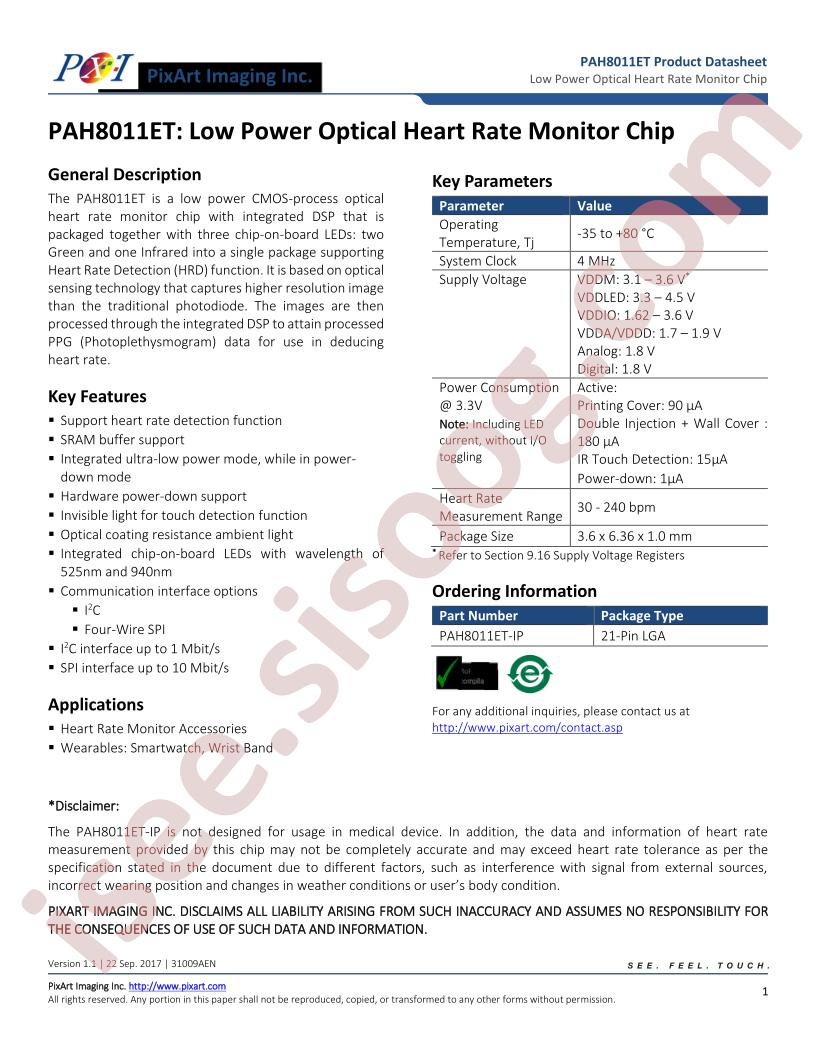 PAH8011ET