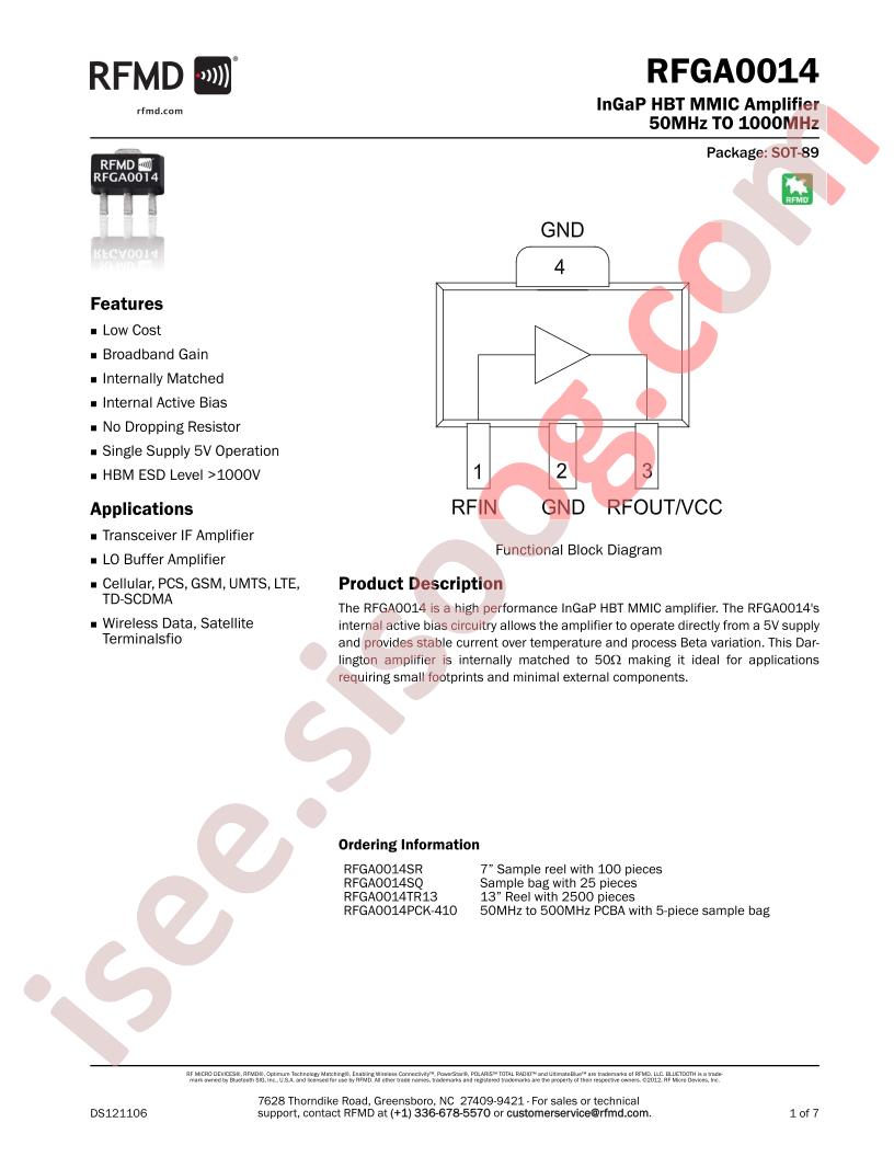 RFGA0014PCK-410