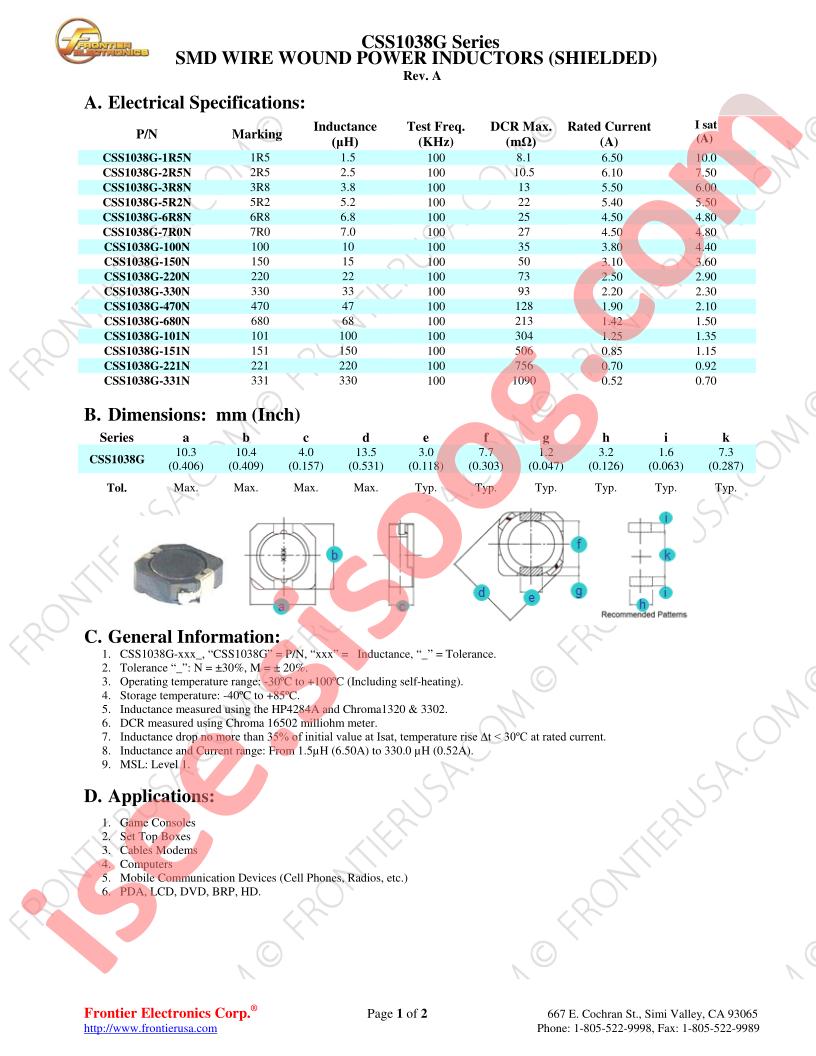 CSS1038G-470N