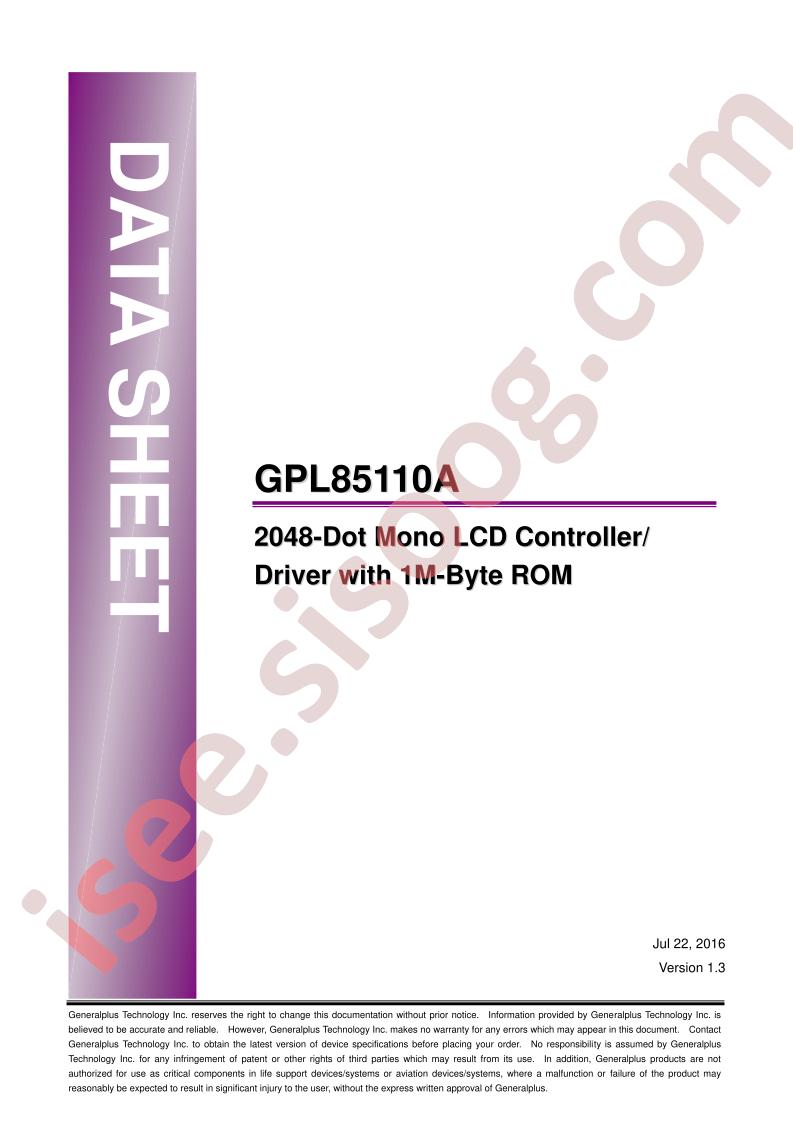 GPL85110A