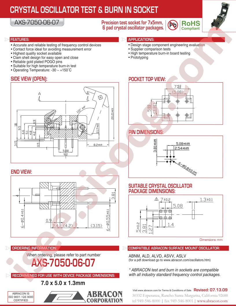 AXS-7050-06-07