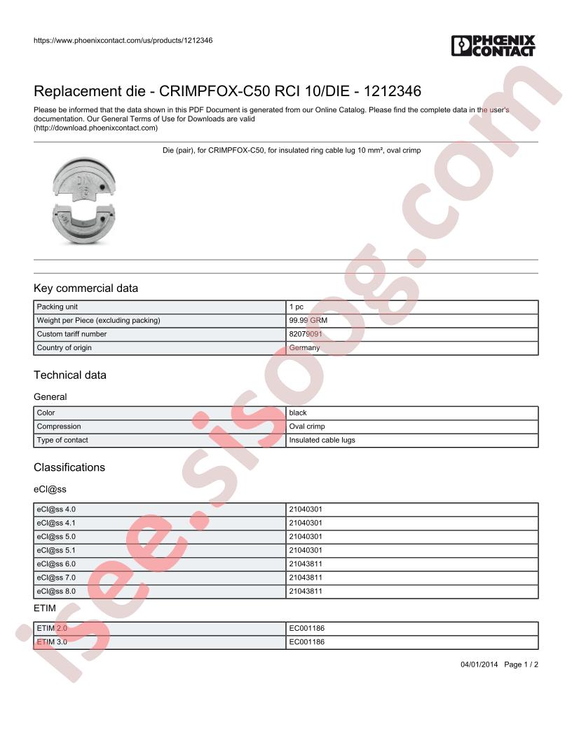 CRIMPFOX-C50-RCI-10