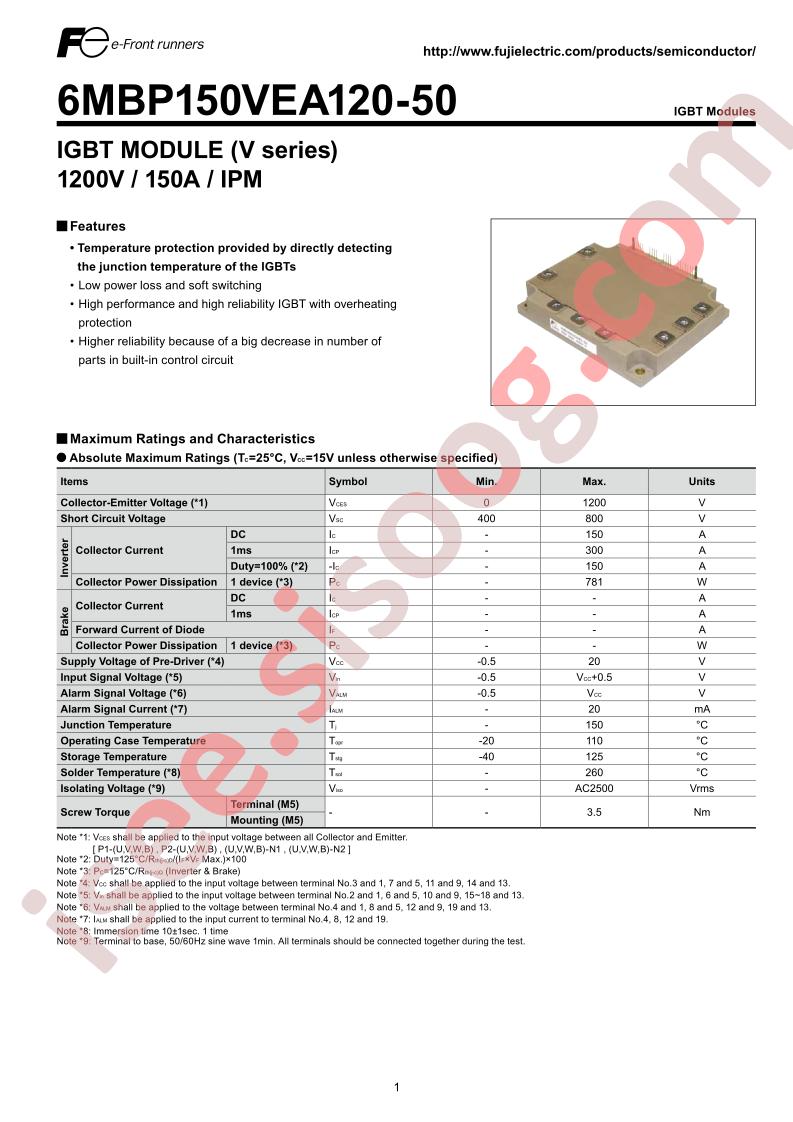 6MBP150VEA120-50