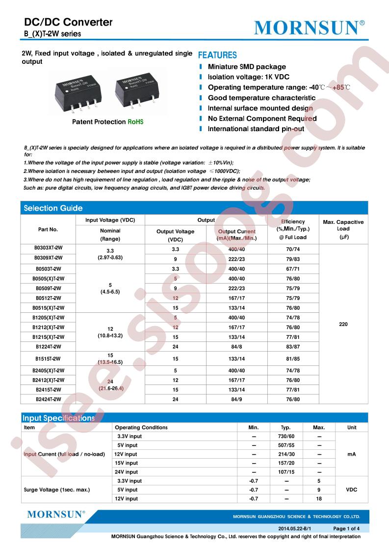 B0503T-2W