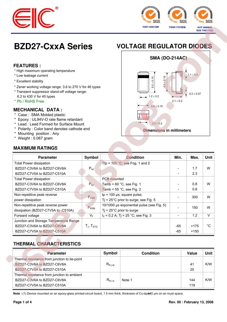 BZD27-C12A