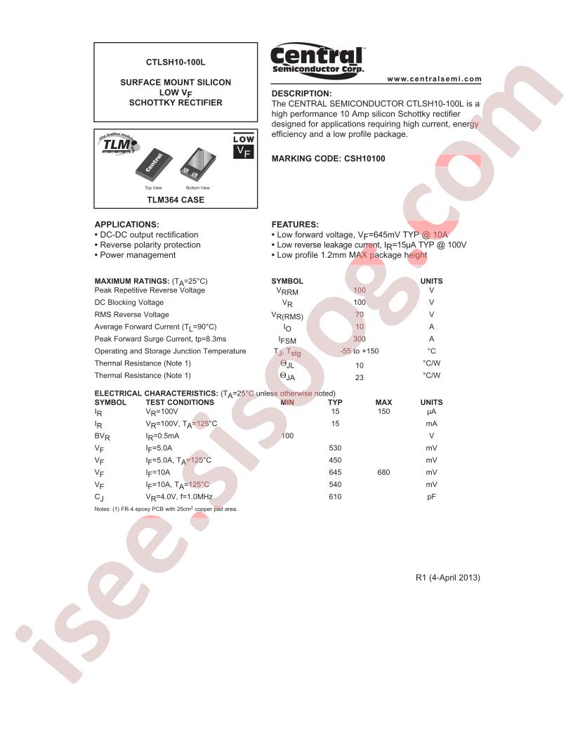 CTLSH10-100L