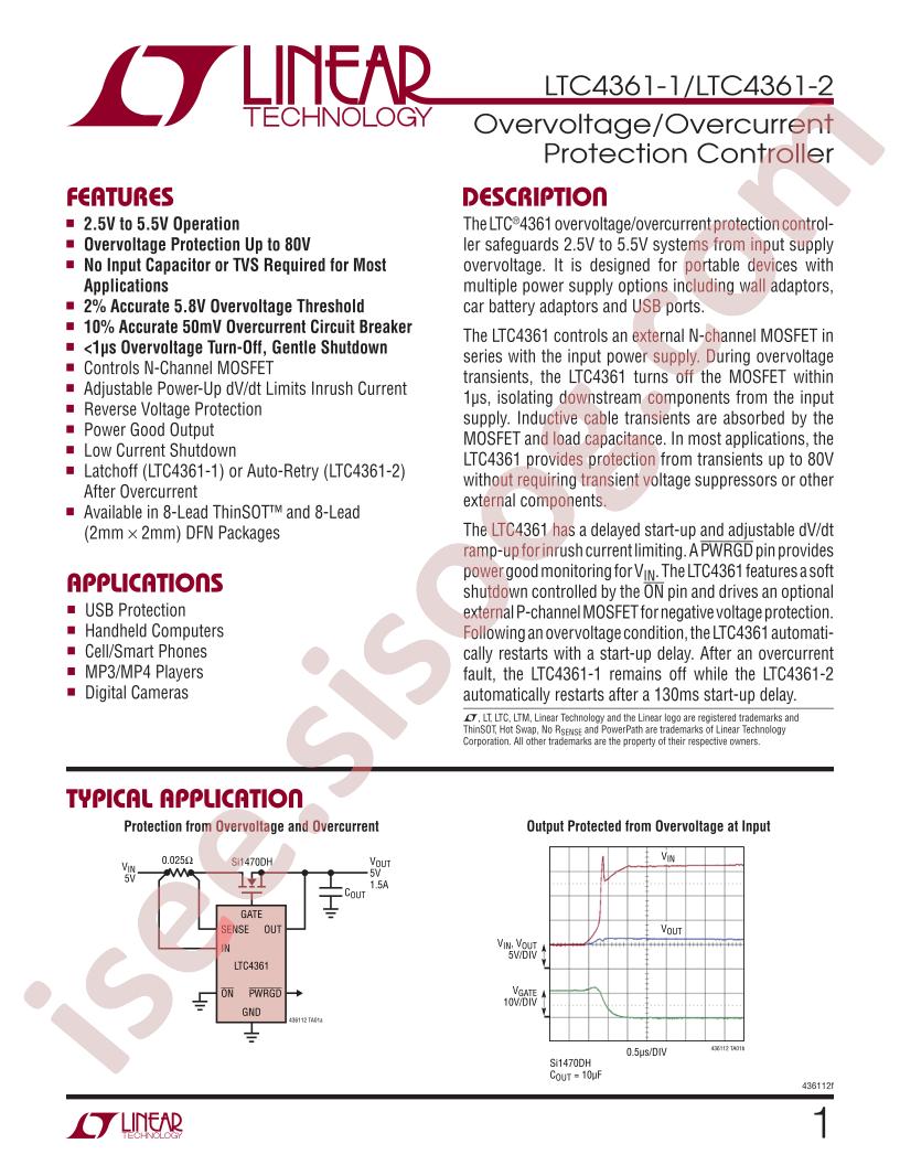 LTC4361CTS8-1-TRPBF