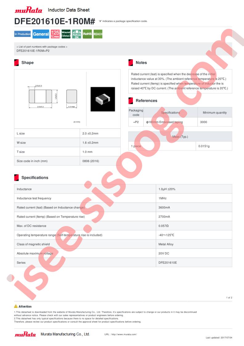 DFE201610E-1R0M