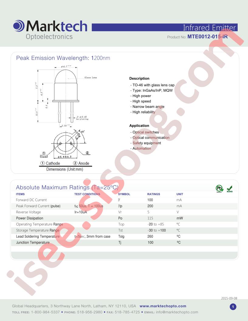 MTE0012-015-IR