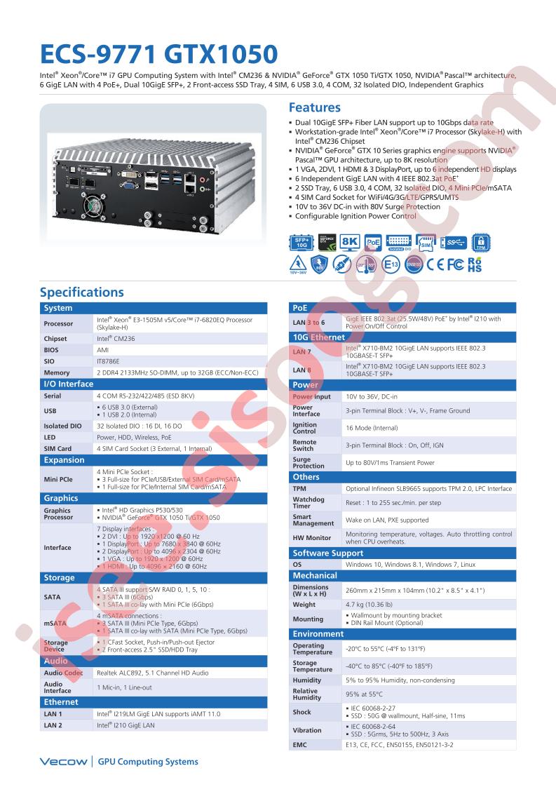 ECS-9771-505M-GTX1050T