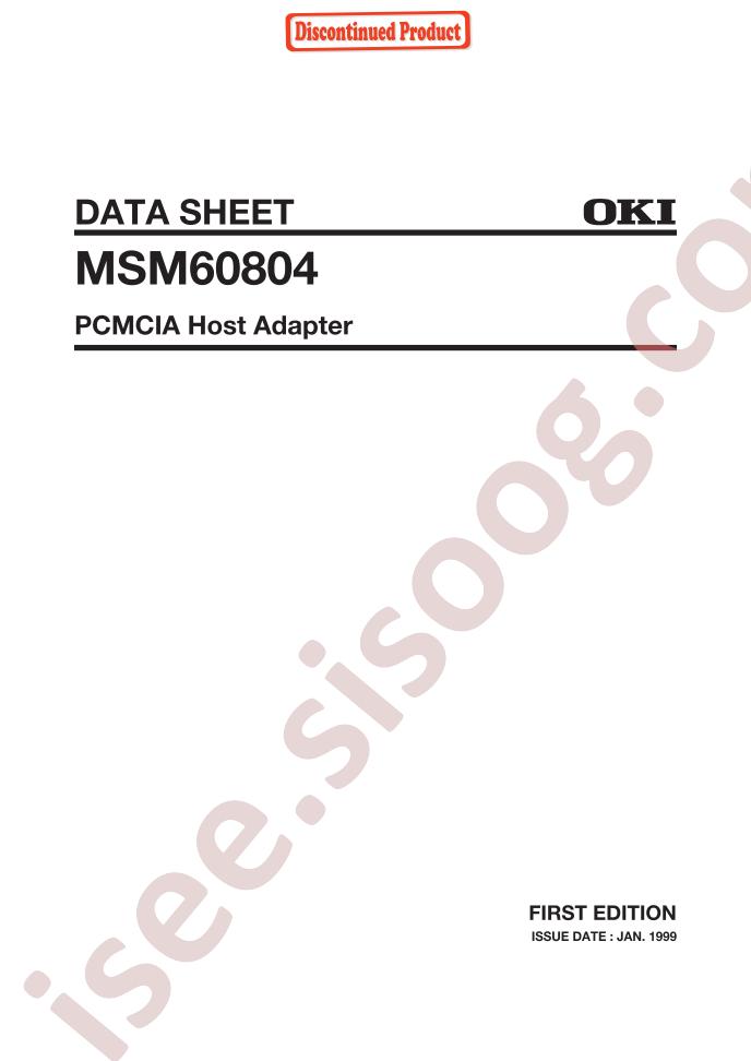 MSM60804