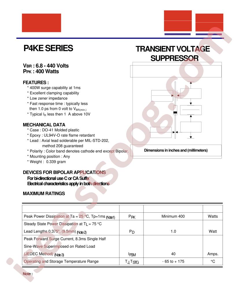 P4KE350A