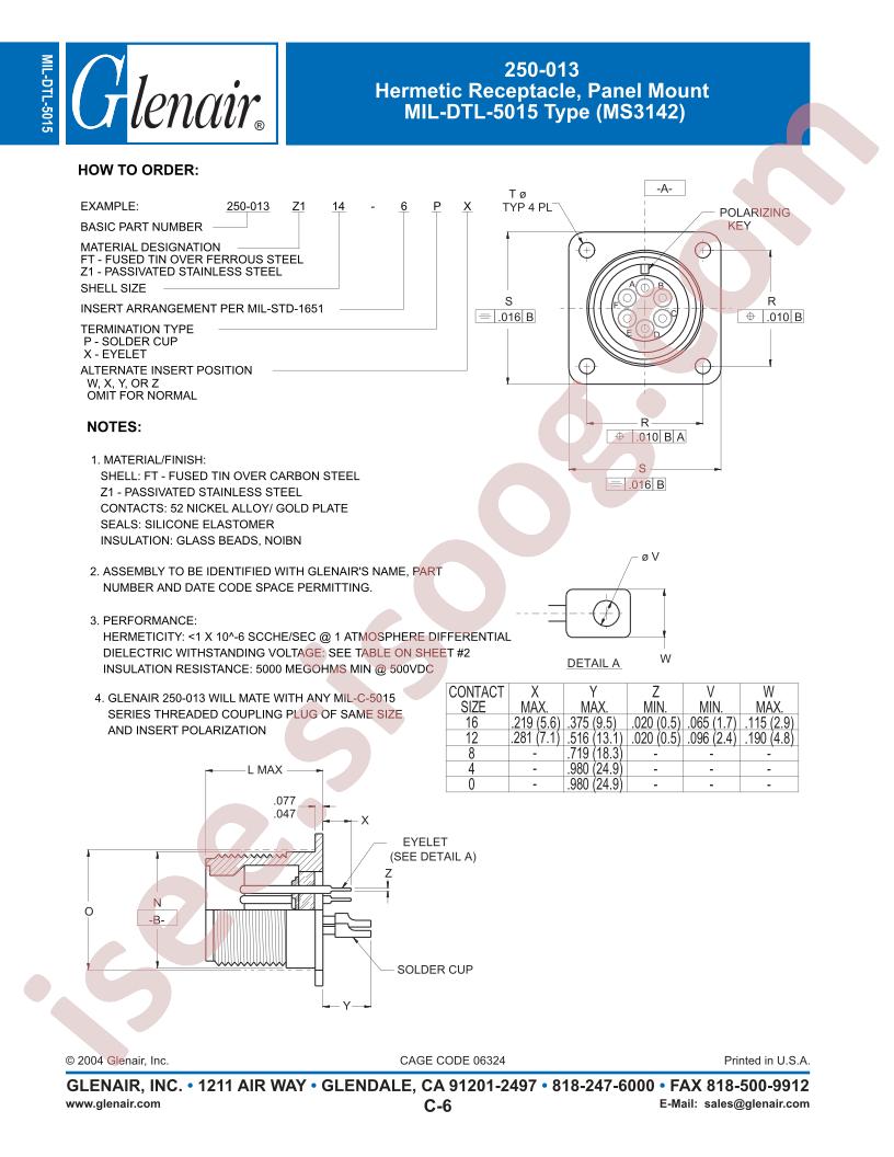 250-013FT18-6PX