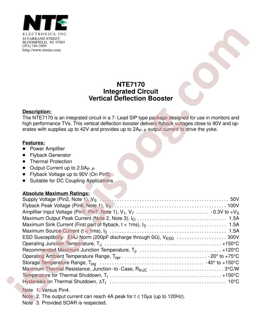 NTE7170