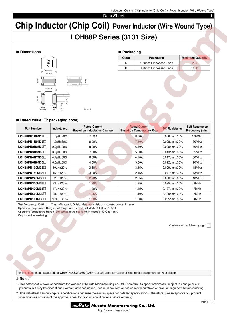 LQH88PN101M38K