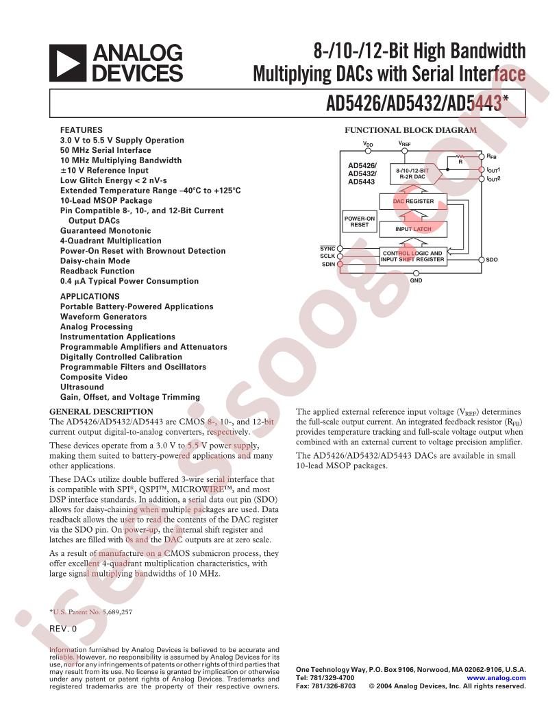 AD5432YRM