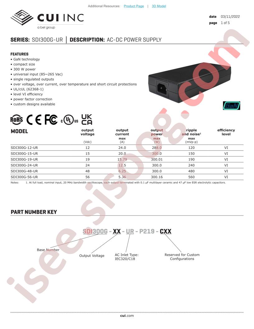 SDI300G-15-UR