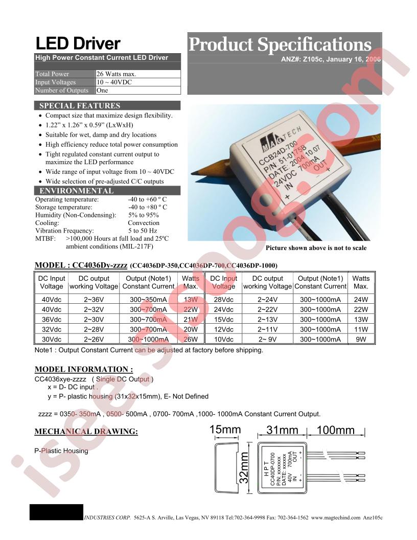 CC4036DP-350