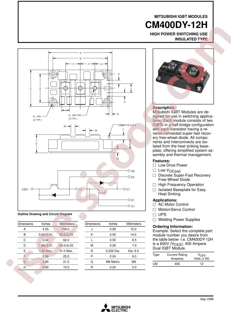 CM400DY-12H