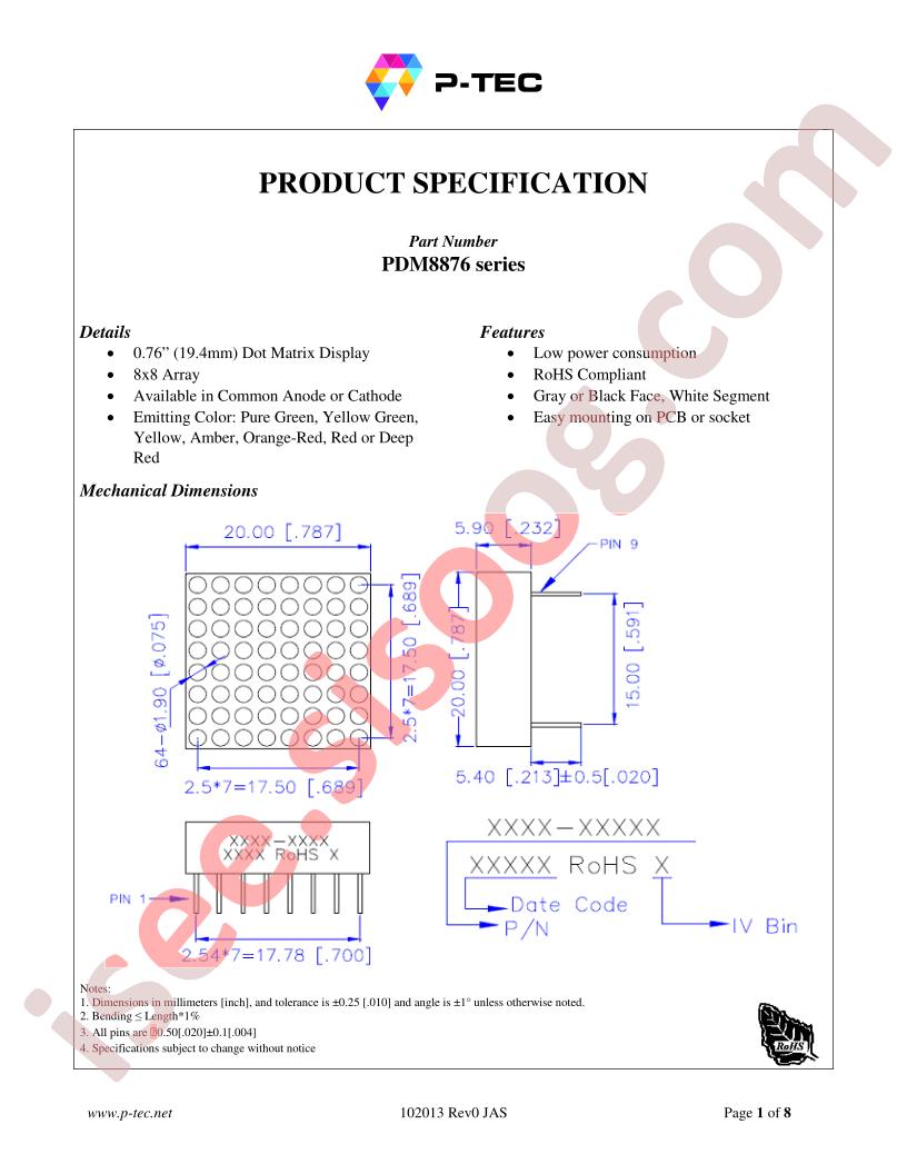 PDM8876C-A11