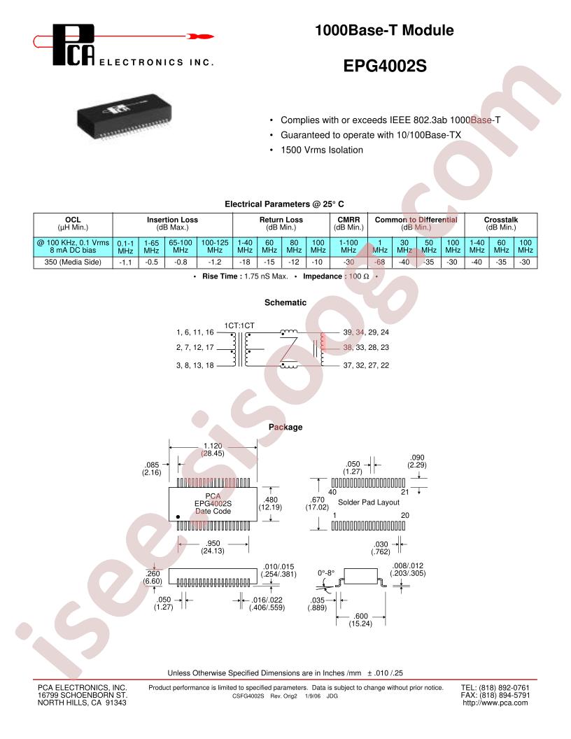 EPG4002S