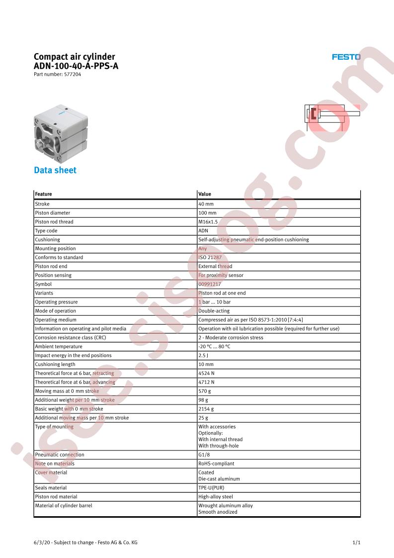 ADN-100-40-A-PPS-A