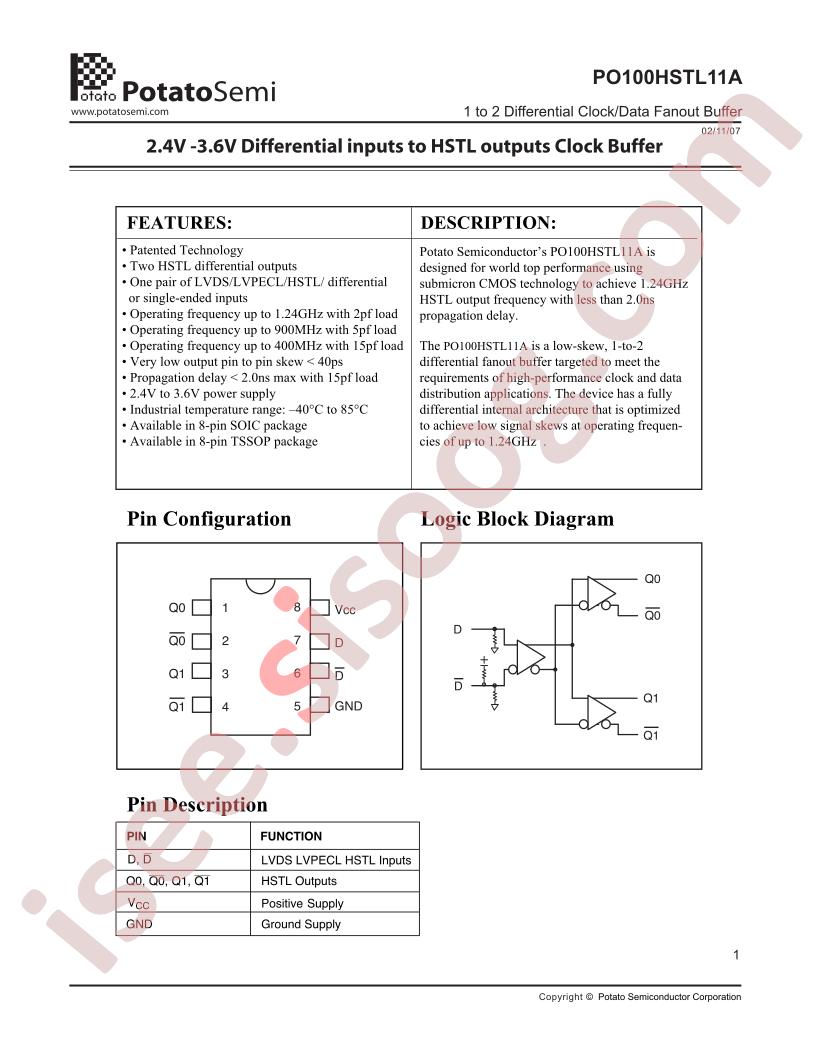 PO100HSTL11A