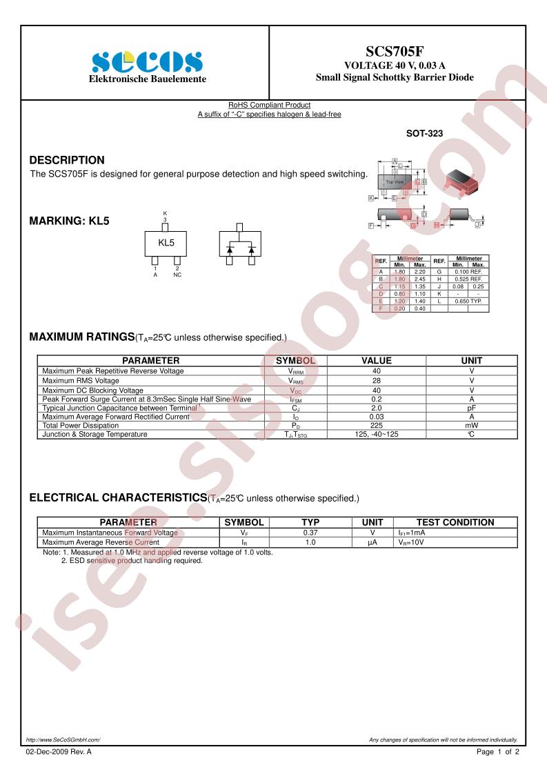 SCS705F