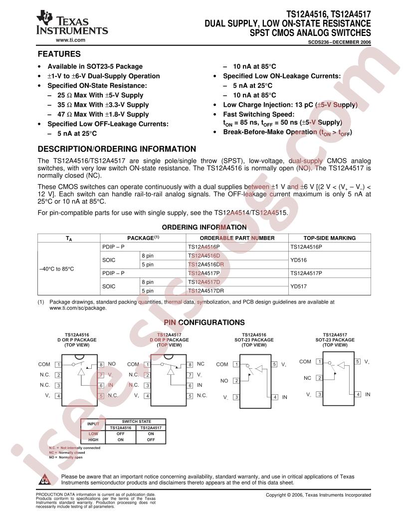 TS12A4517DR