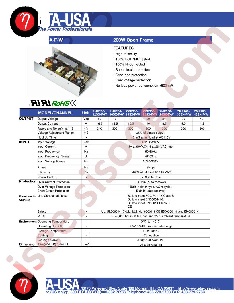 ZME200-20SX-F-W