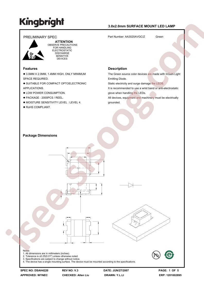 AA3020AVGC-Z