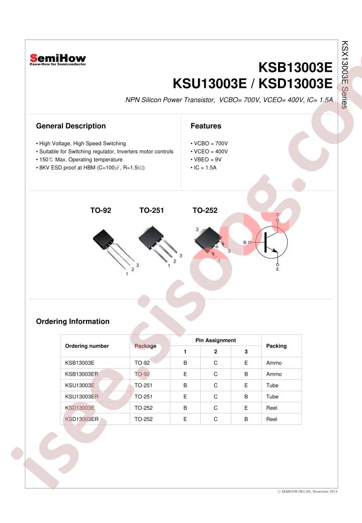 KSU13003E