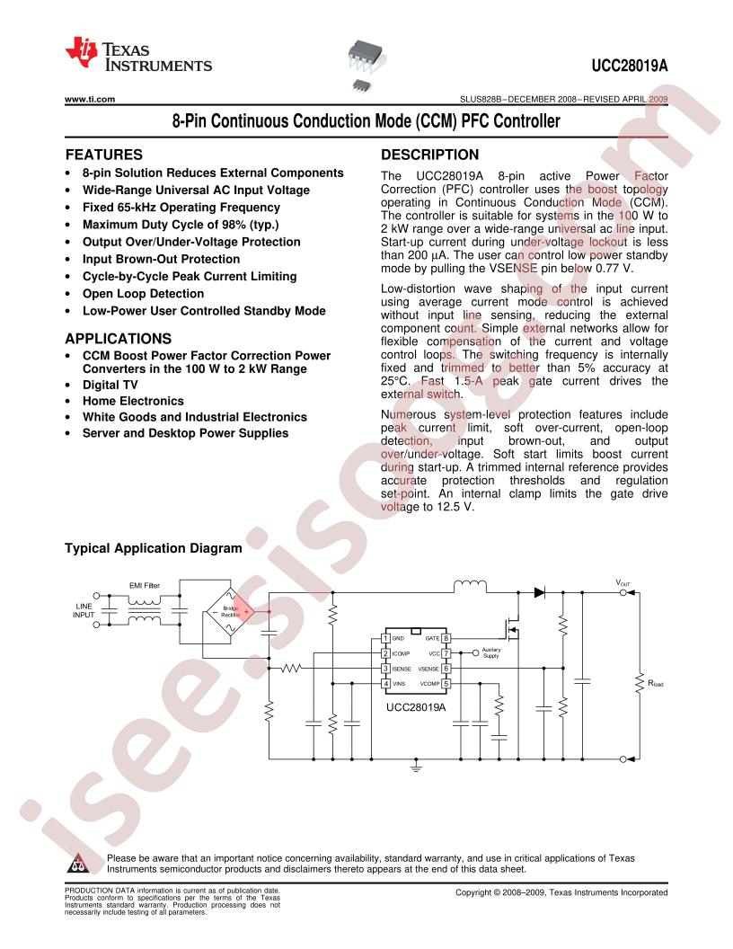 UCC28019ADG4