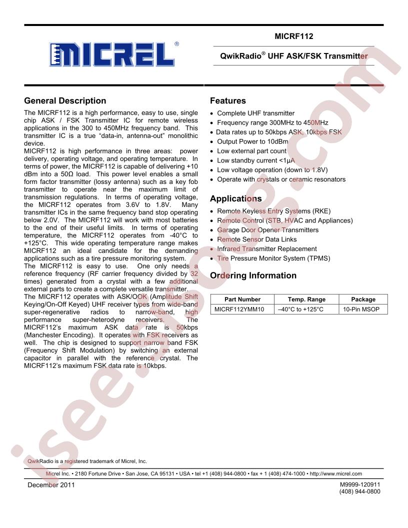MICRF112YMMTR