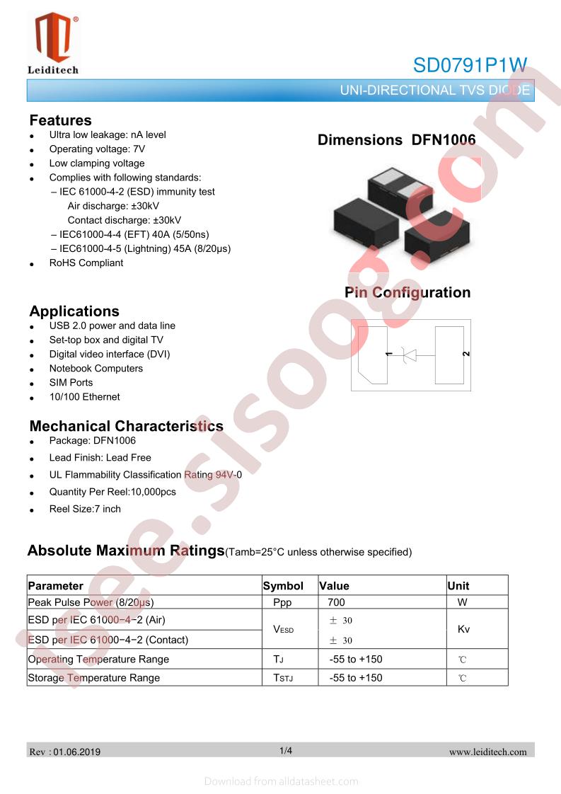 SD0791P1W