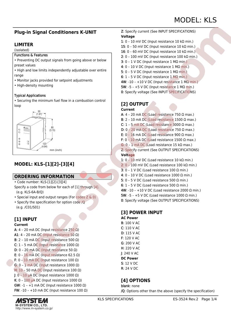 KLS-15-C-D
