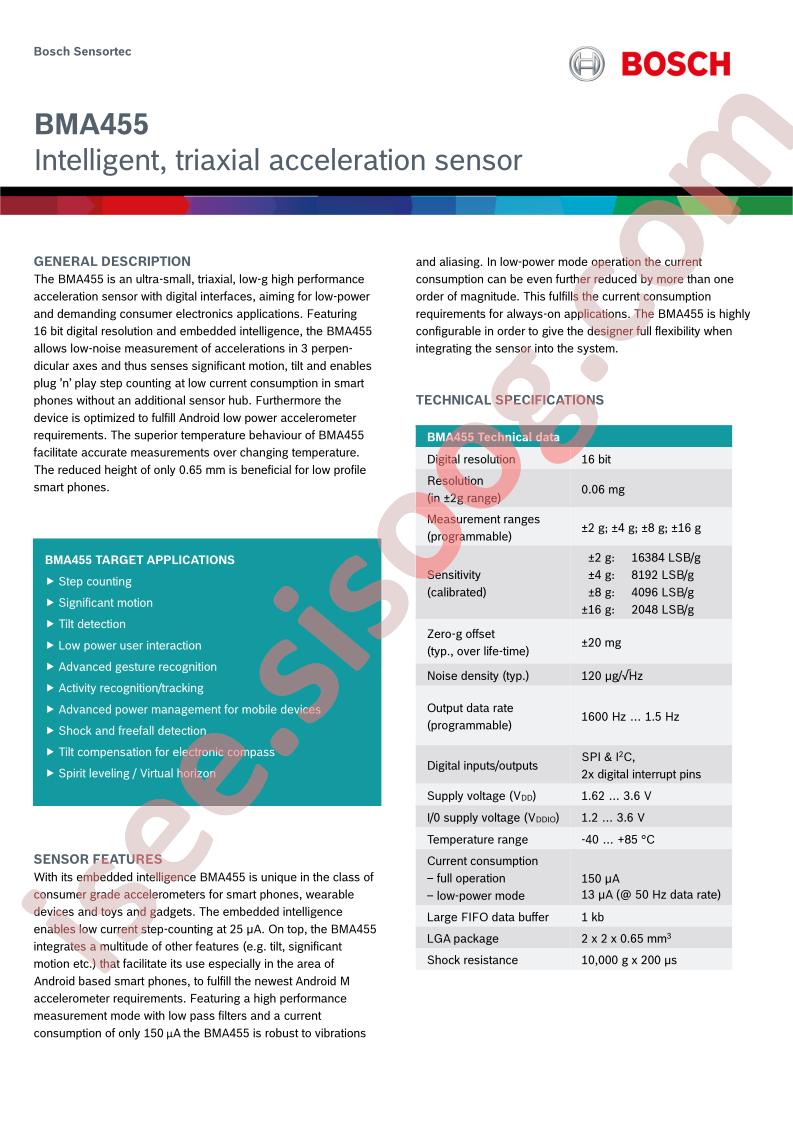BMA455