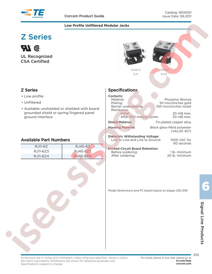 RJ11-6Z