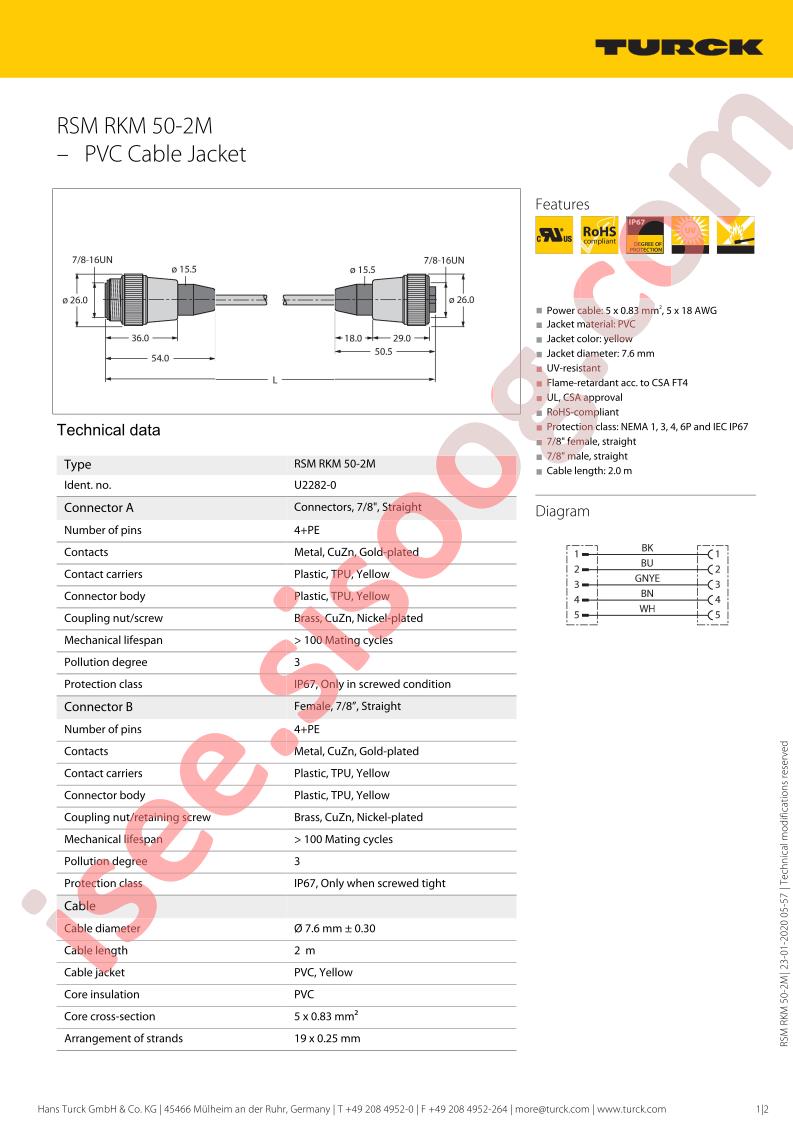 RSM-RKM-50-2M