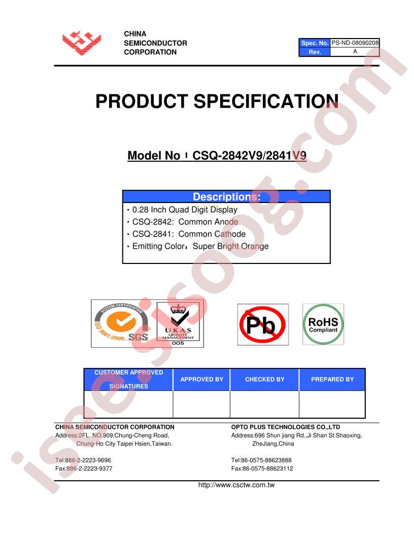 CSQ-2842V9