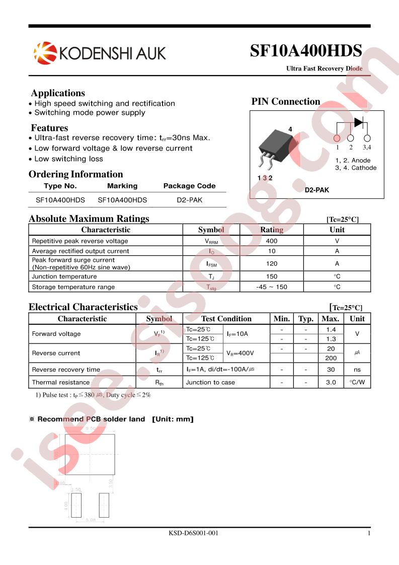 SF10A400HDS