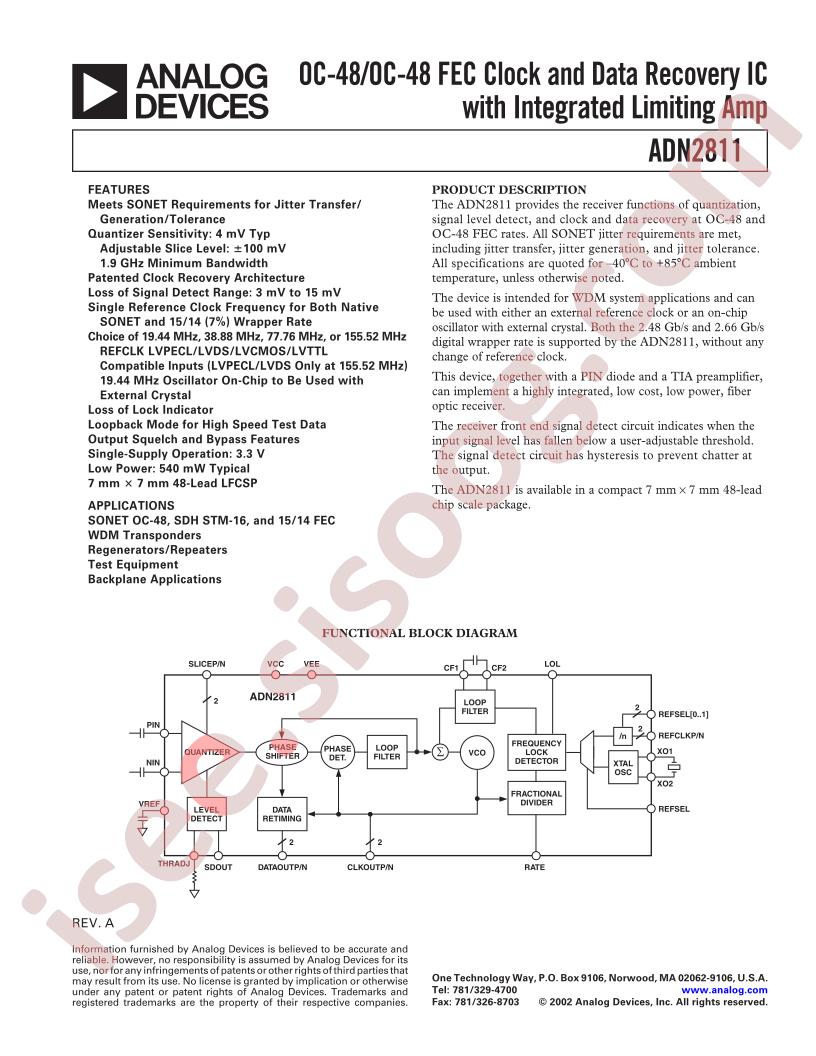 ADN2811ACP-CML