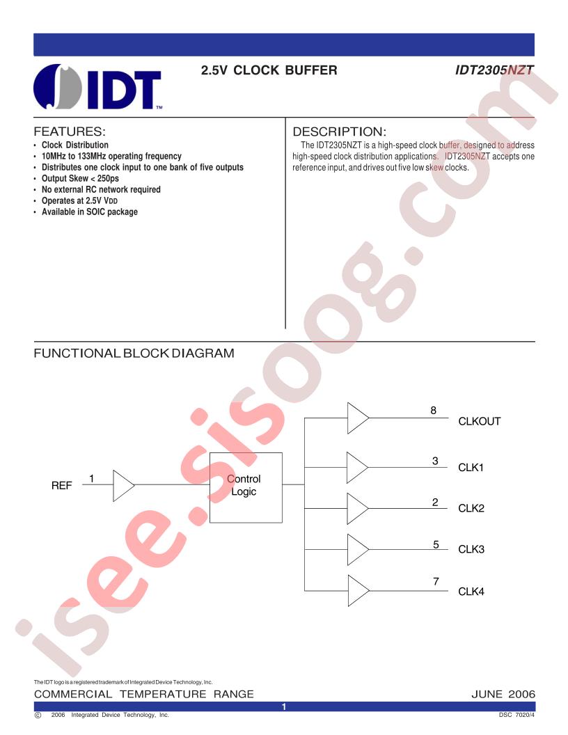 IDT2305NZTDC