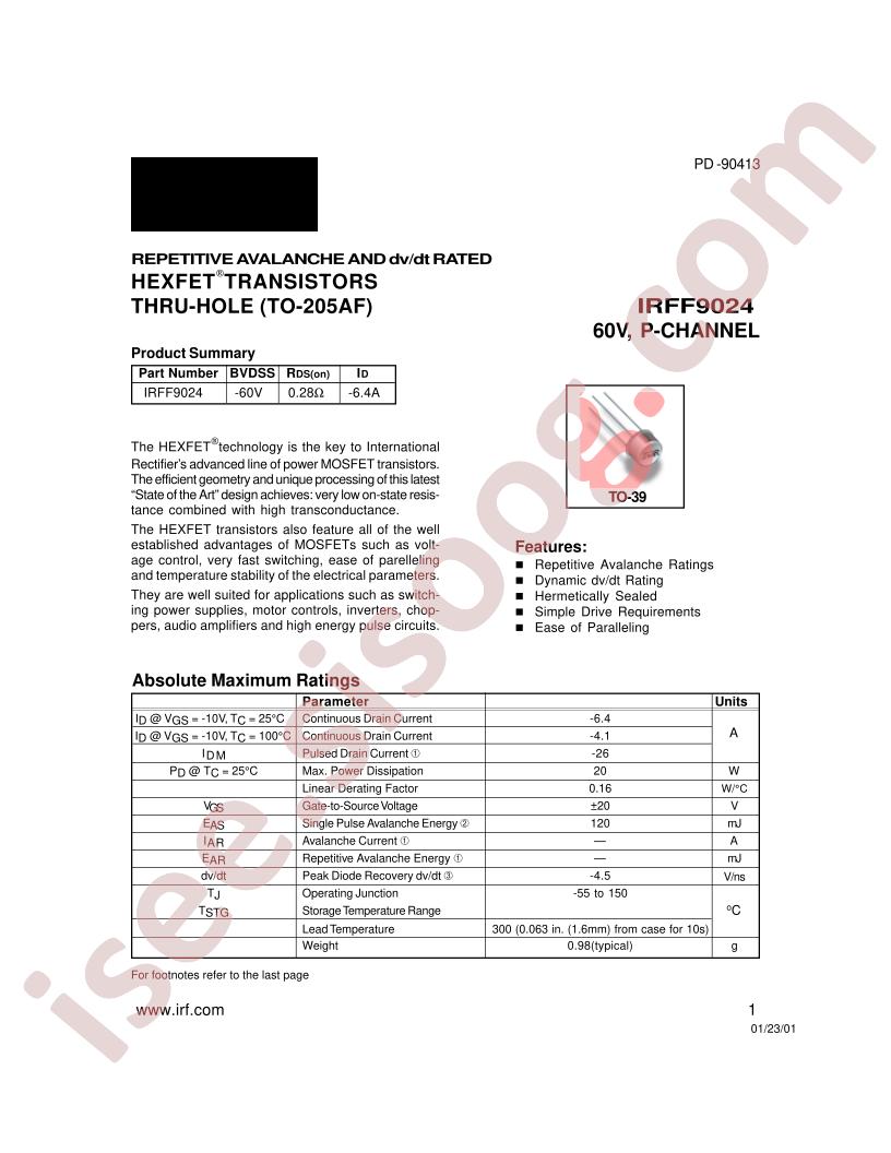 IRFF9024
