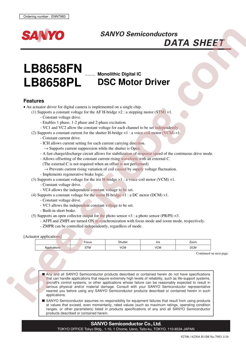 LB8658FN