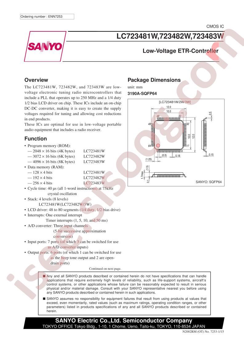 LC723482W