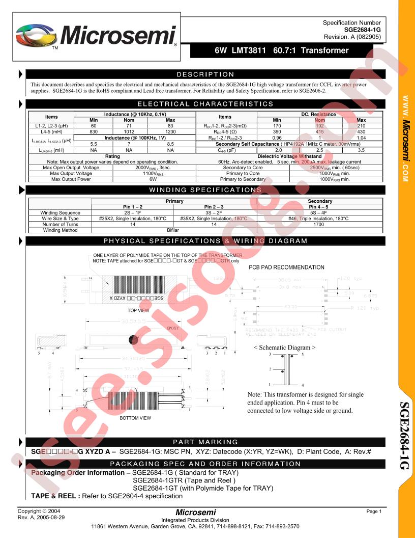 SGE2684-1G