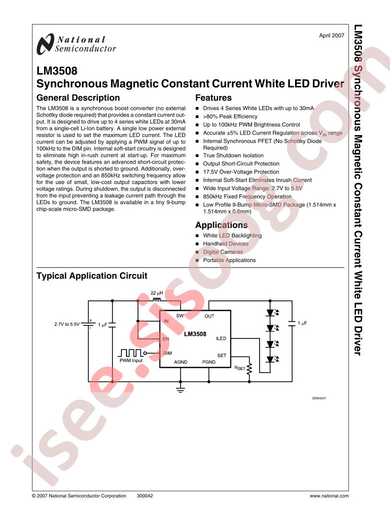 LM3508